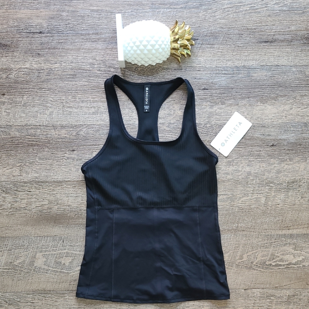 NWT! Athleta Vitality Rib Tank